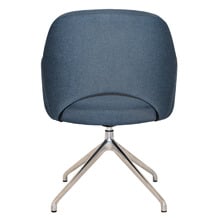 Lex Cotton-Blend Trestle Armchairs (Set of 2)
